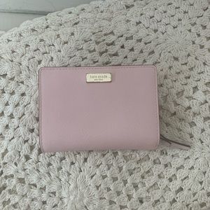 small pale pink Kate Spade wallet